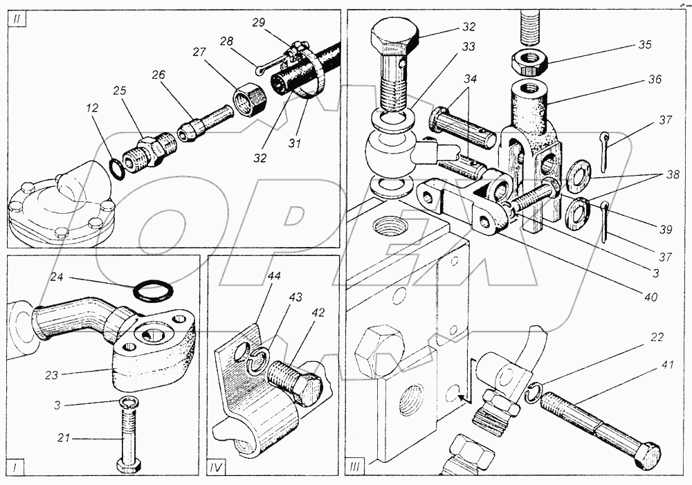 Гидросистема 082-4600