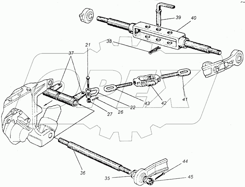 Устройство навесное 082-4605