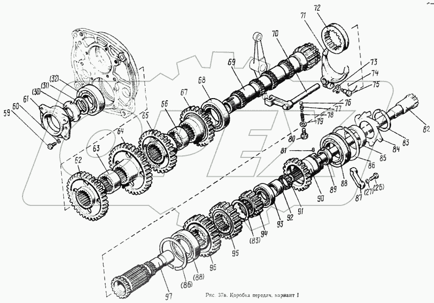 Коробка передач (вариант 1)