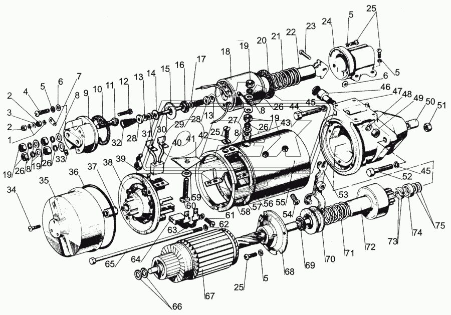 Стартер 24V