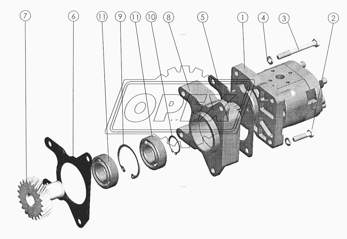 Установка насоса рулевого управления (Д-245/Д-245С/Д-245С2)