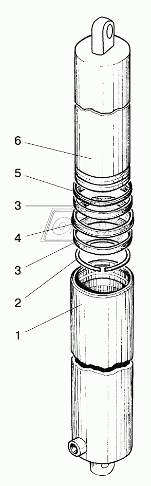 Цилиндр гидроподъемника 1