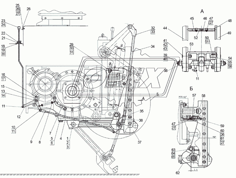 Крюк прицепной К1220-2807010-А 1