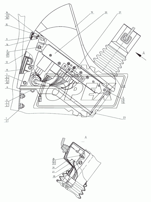 Щиток приборов 1