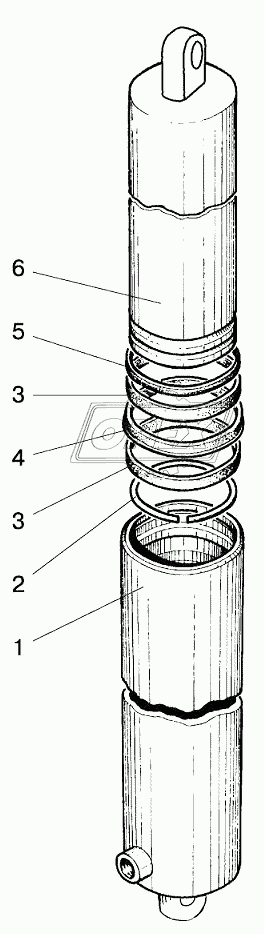 Цилиндр гидроподъемника