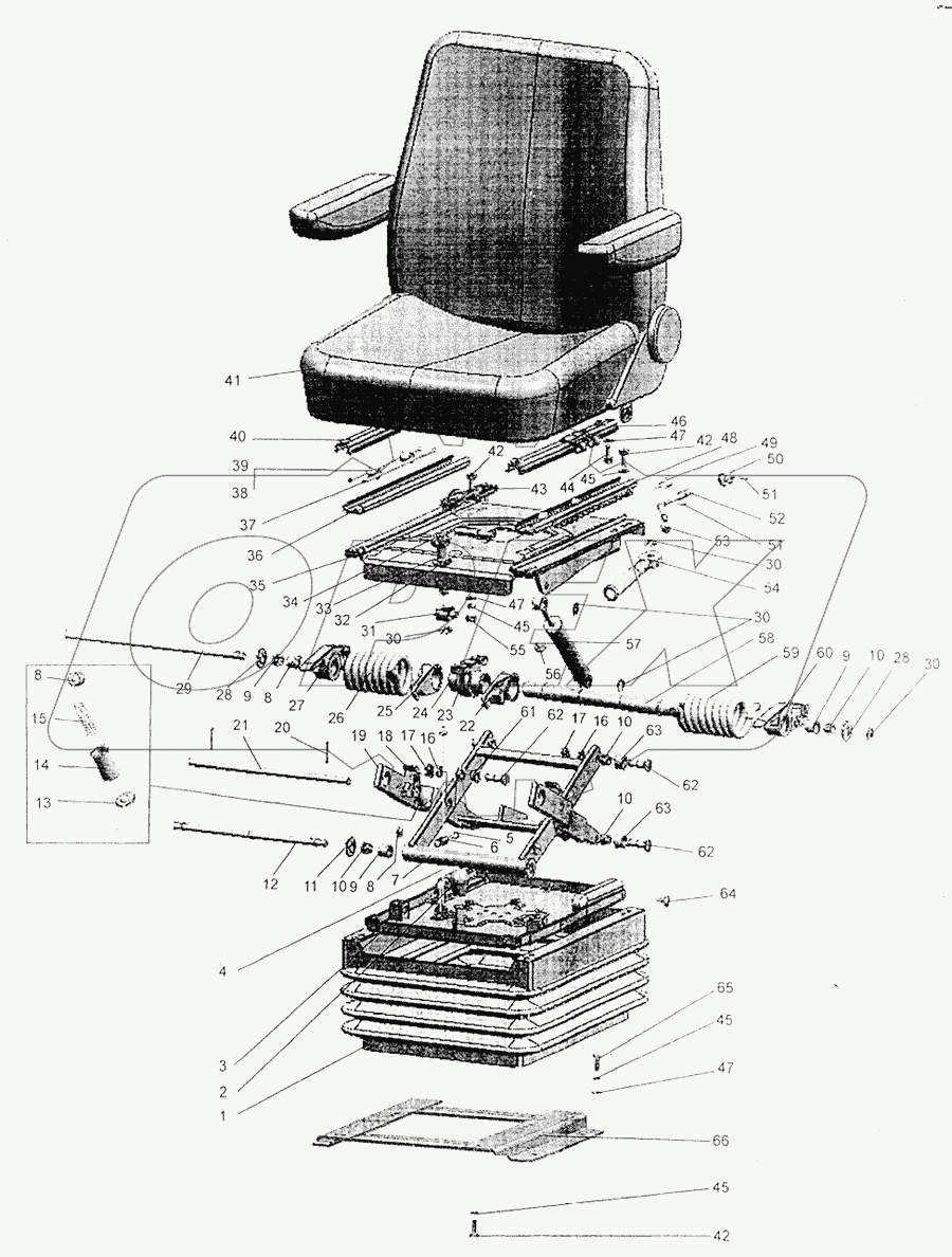 Сиденье оператора