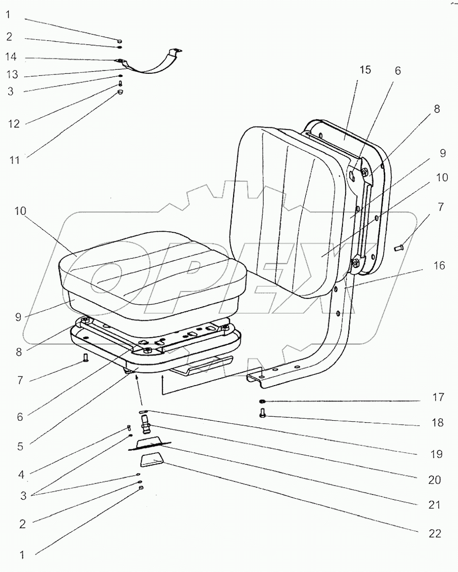 Дополнительное сиденье