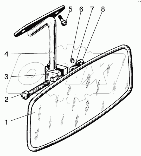 Зеркало внутреннее