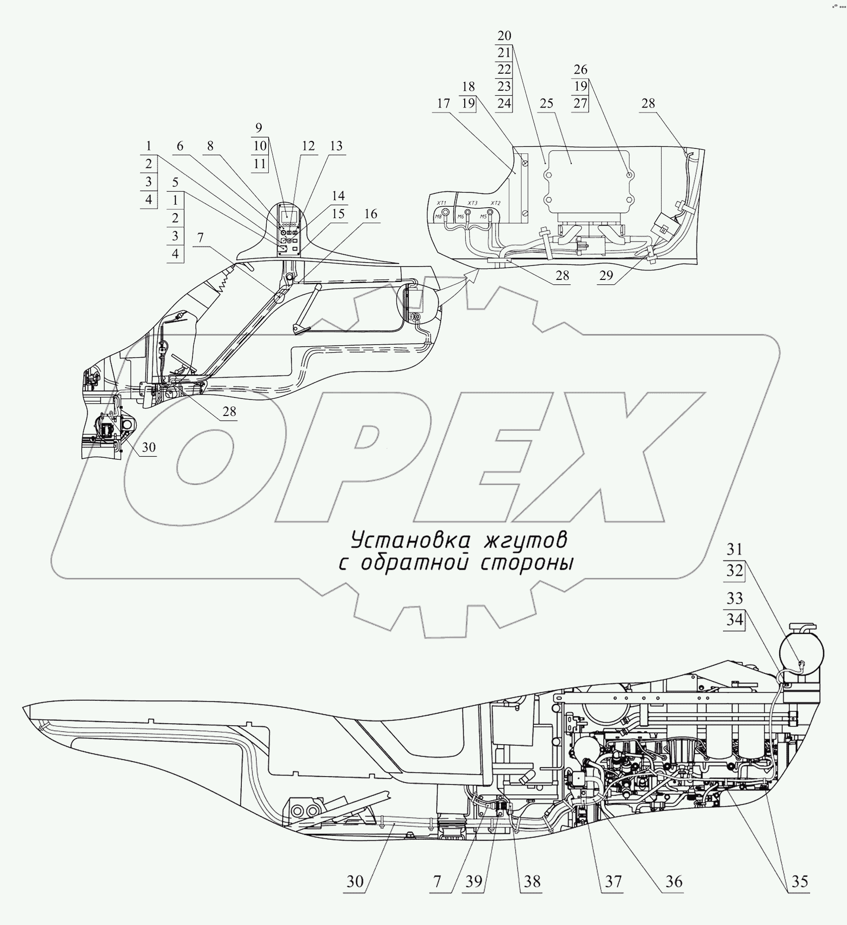 Управление двигателем «DEUTZ»