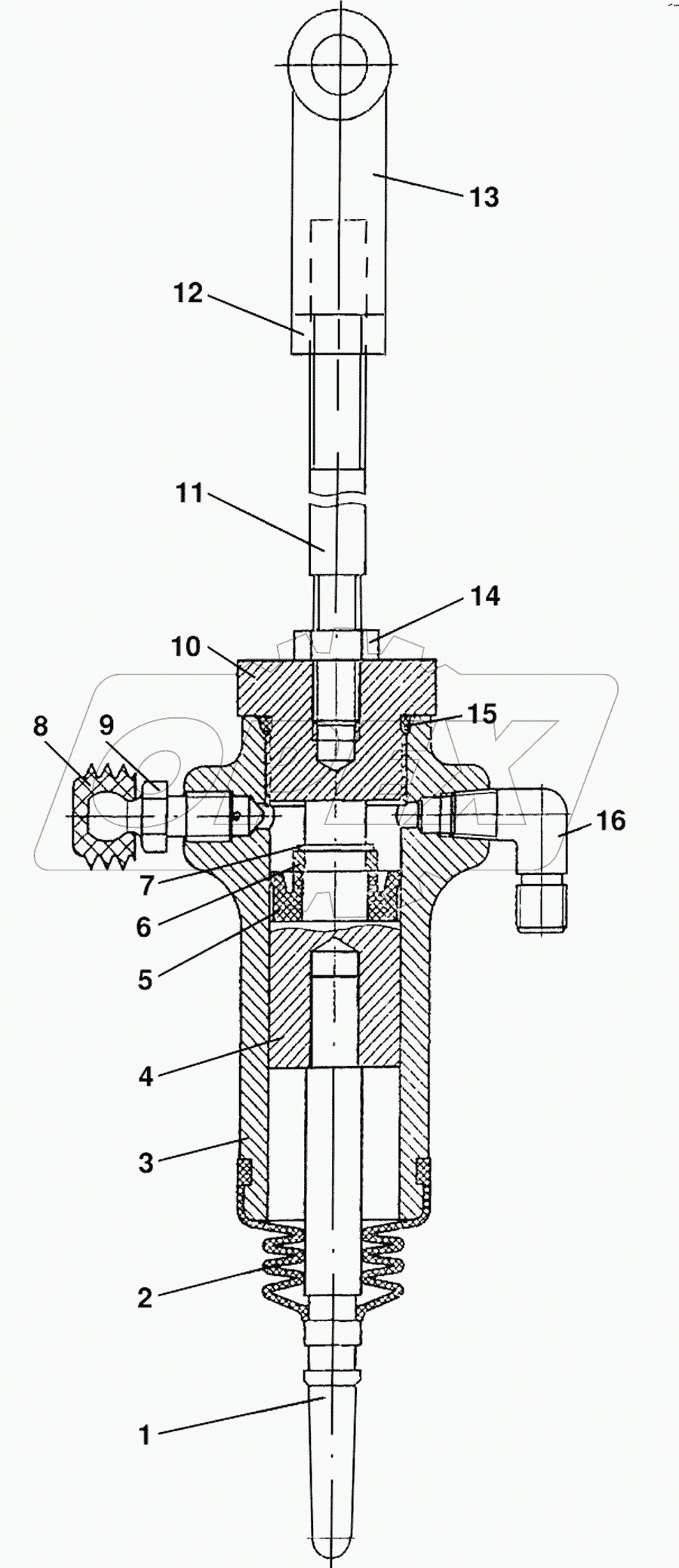 Цилиндр рабочий