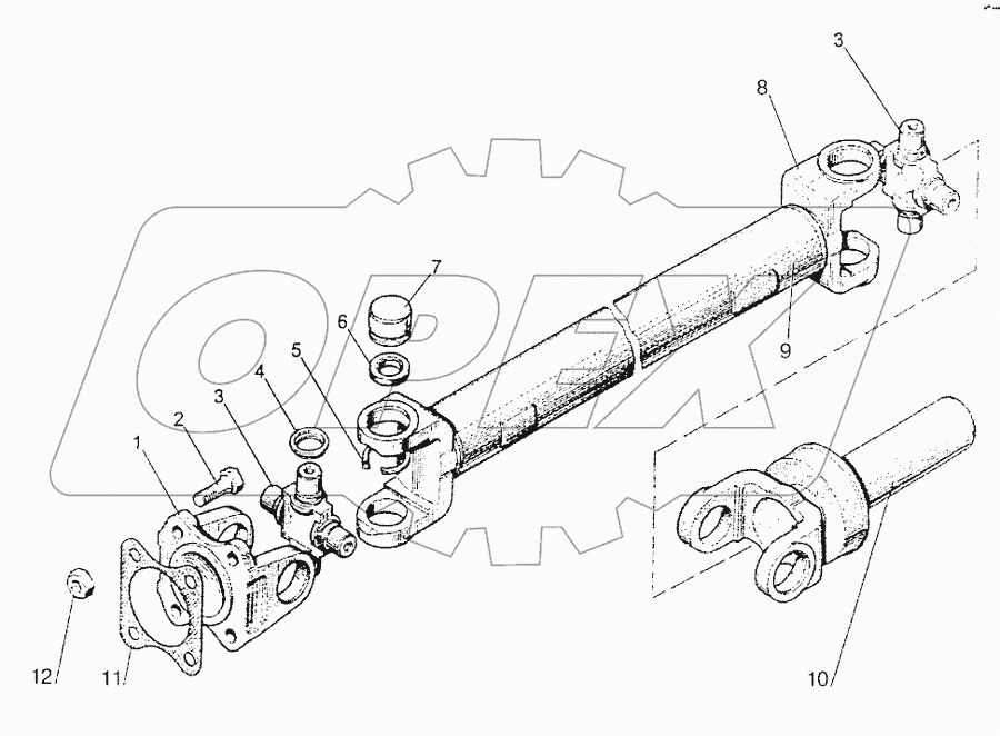 Привод карданный