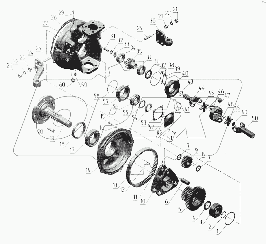 Редуктор колесный