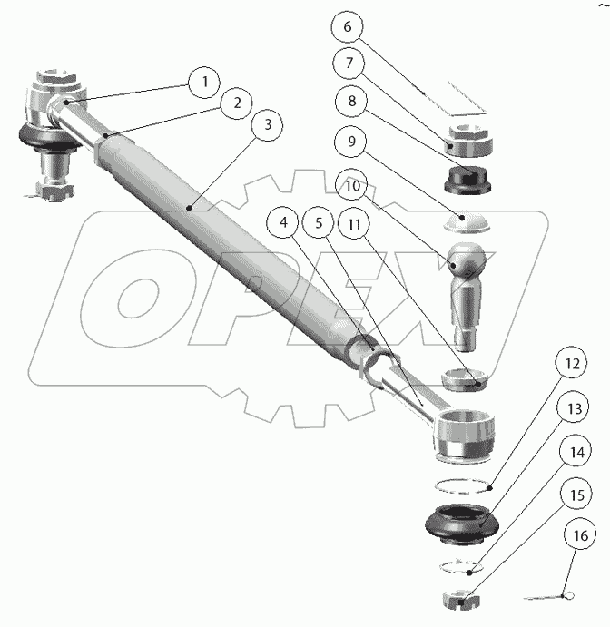 Тяги рулевые