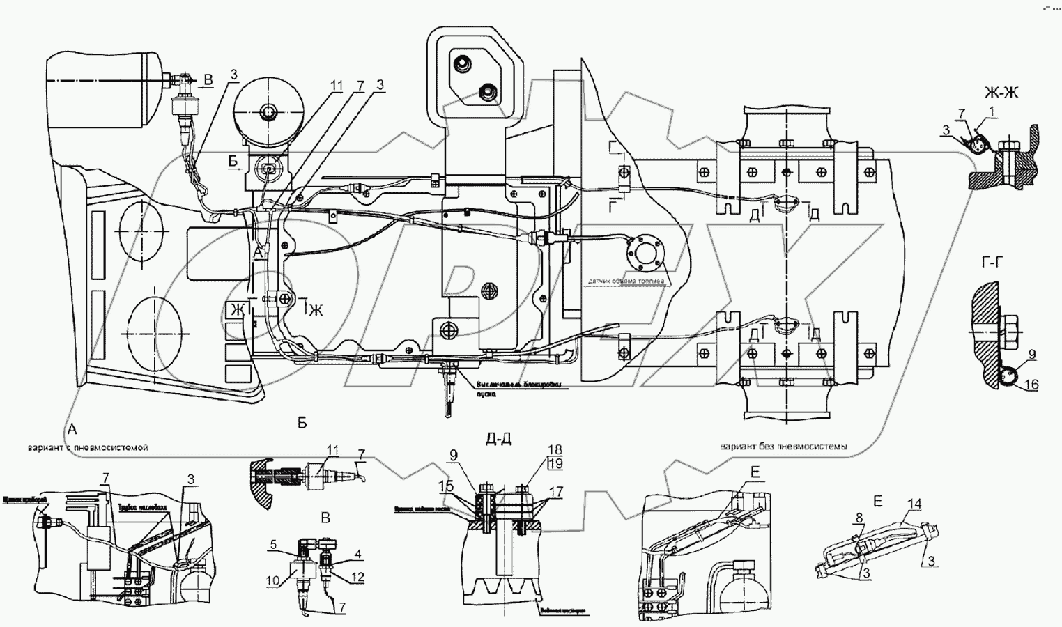 Электрооборудование трансмиссии