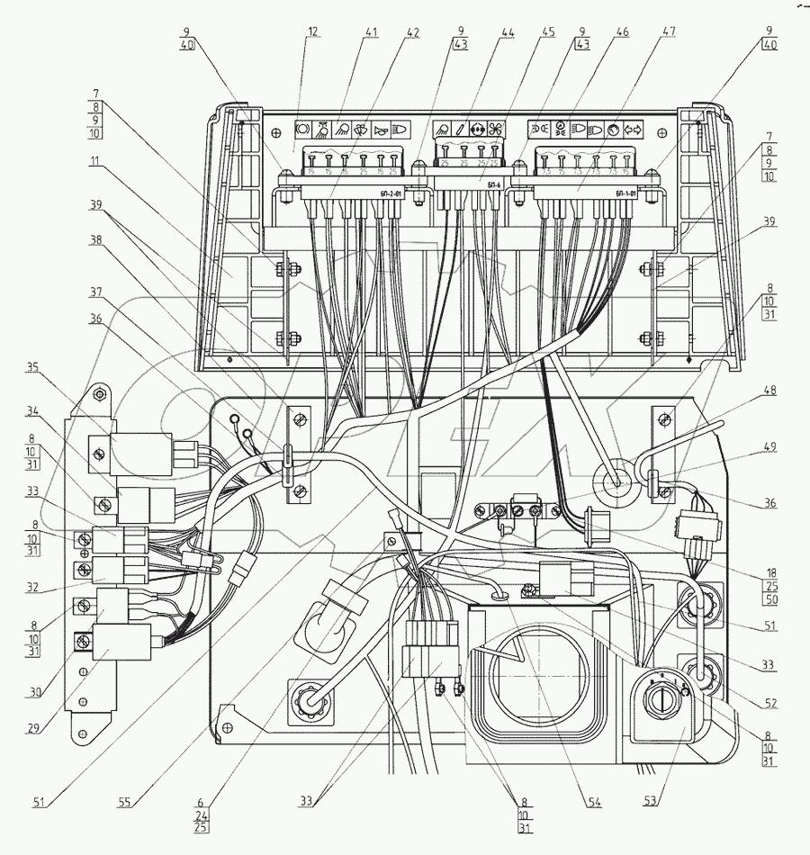 Щиток приборов