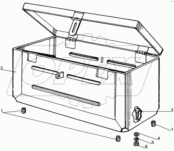 Ящик инструментальный