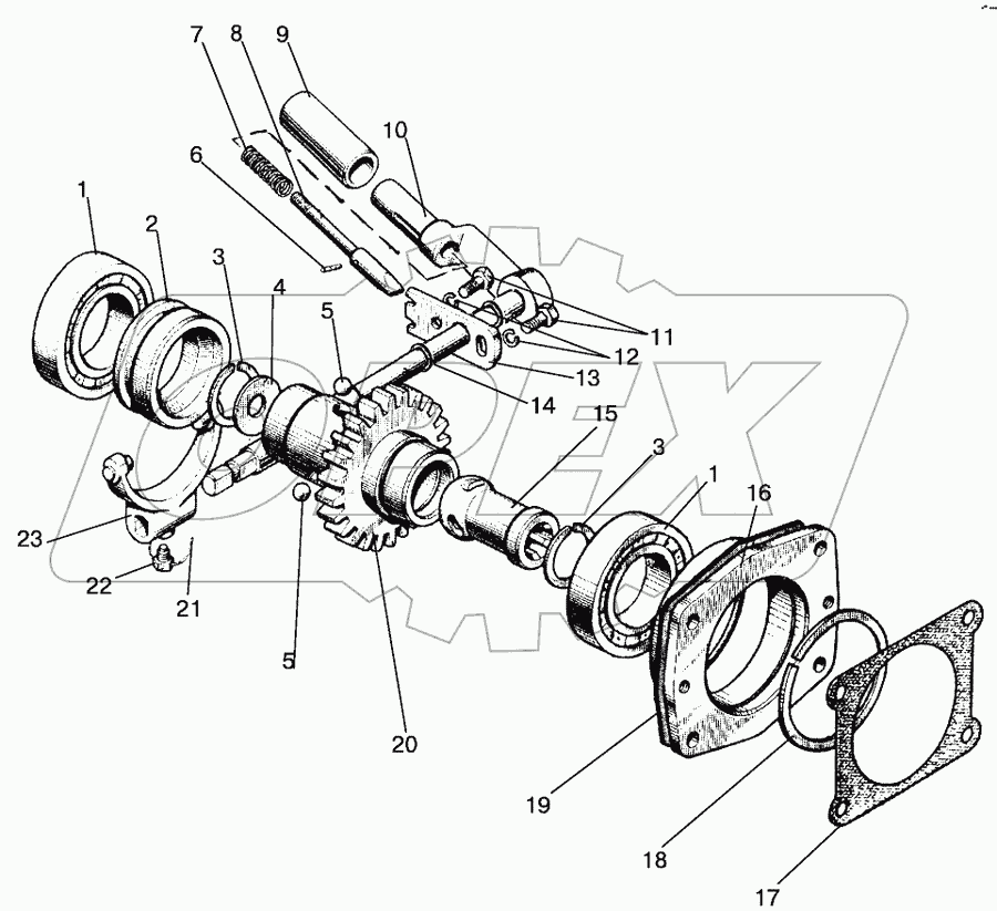 Привод насоса