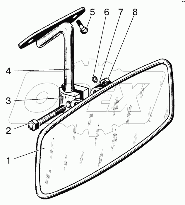 Зеркало внутреннее