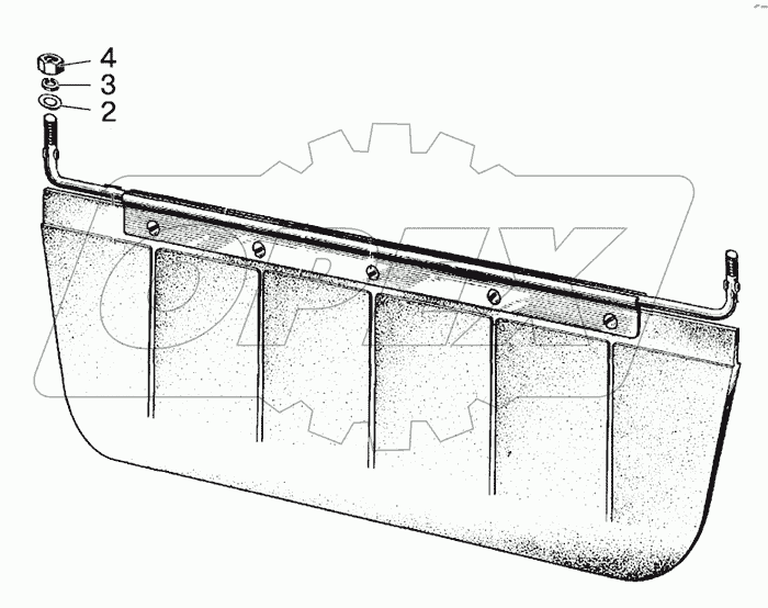 Козырек противосолнечный
