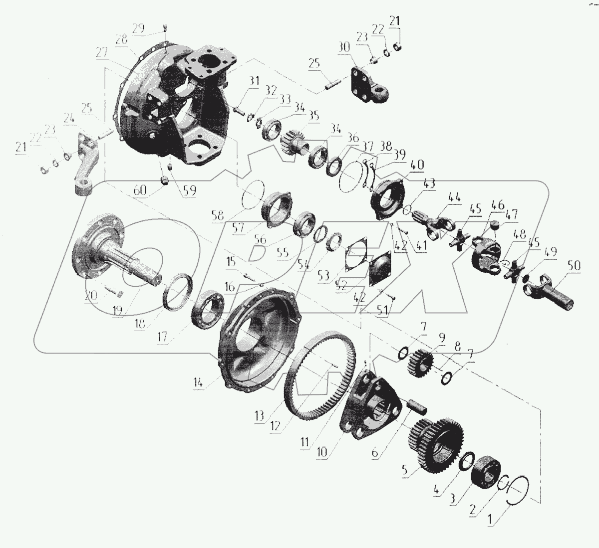 Редуктор колесный