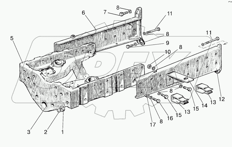 Полурама в сборе