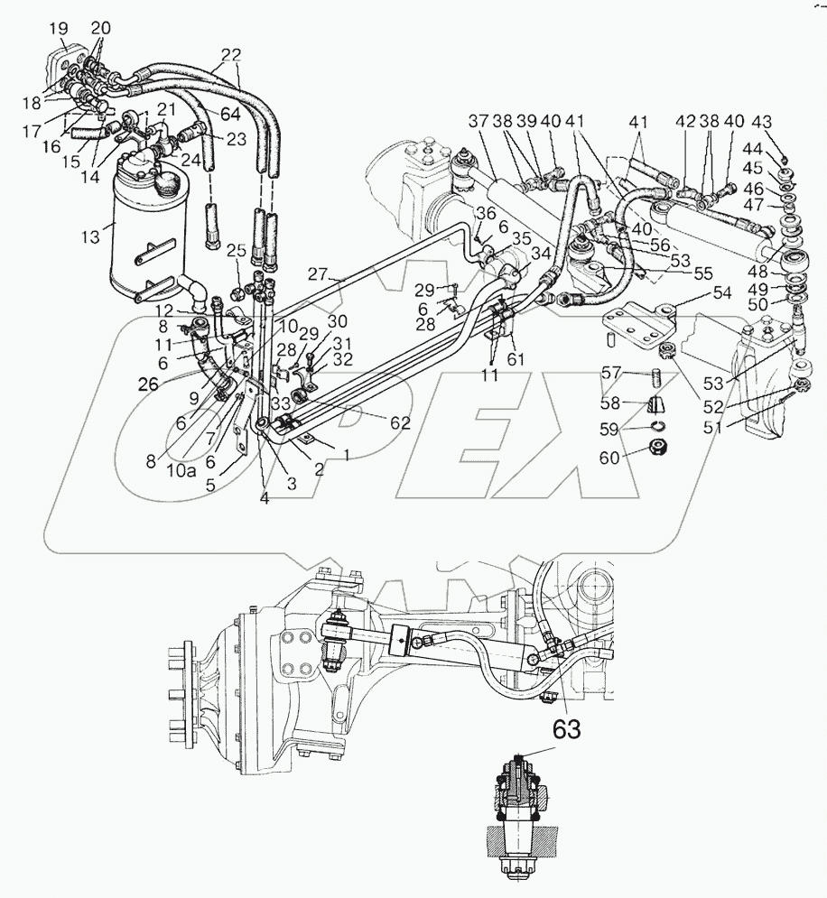 Управление рулевое гидрообъемное