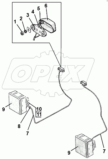 Установка фар дорожных