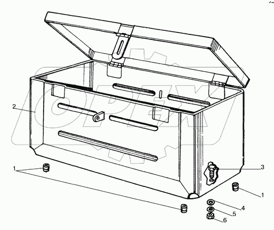 Ящик инструментальный