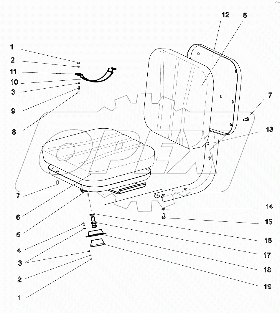 Сиденье дополнительное