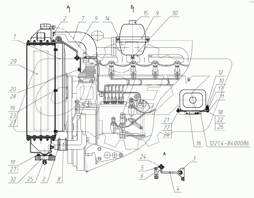 Блок охлаждения