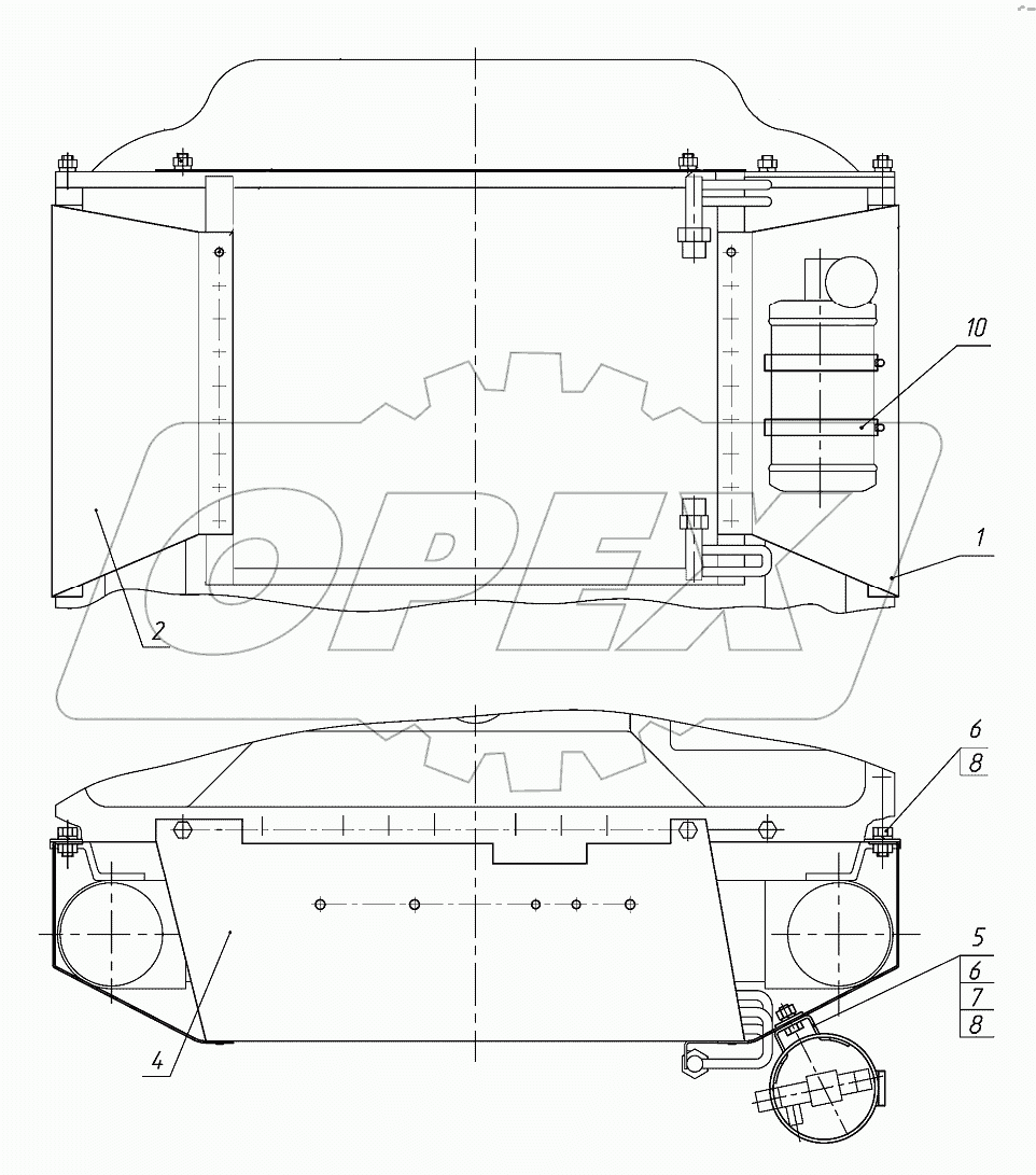 Установка конденсатора