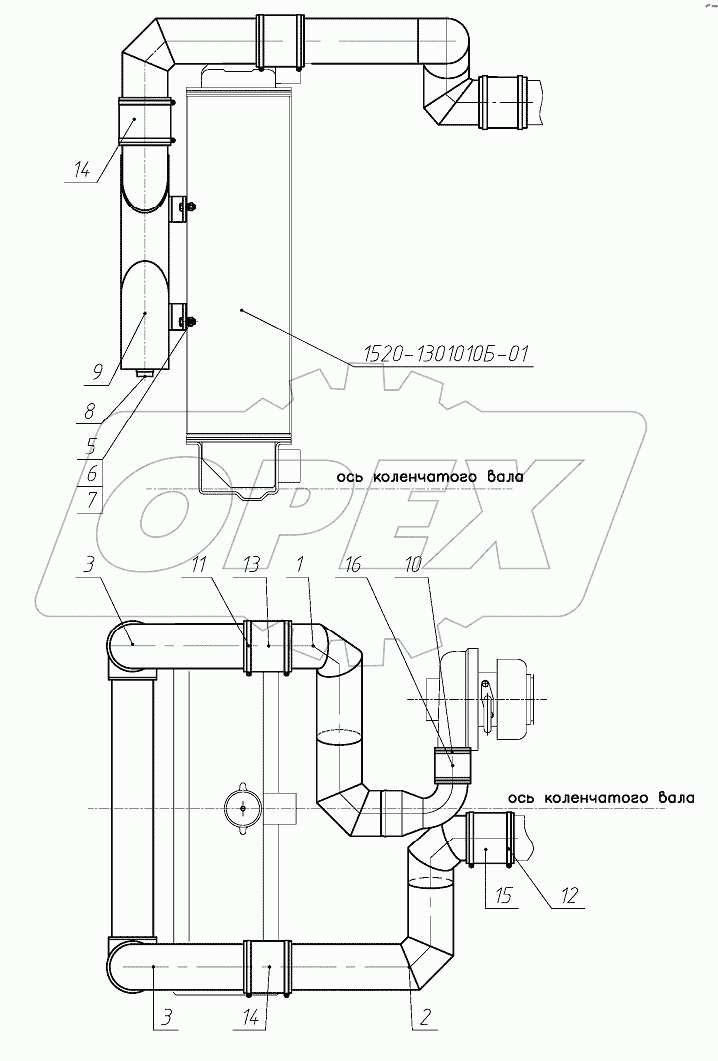 Установка охладителя