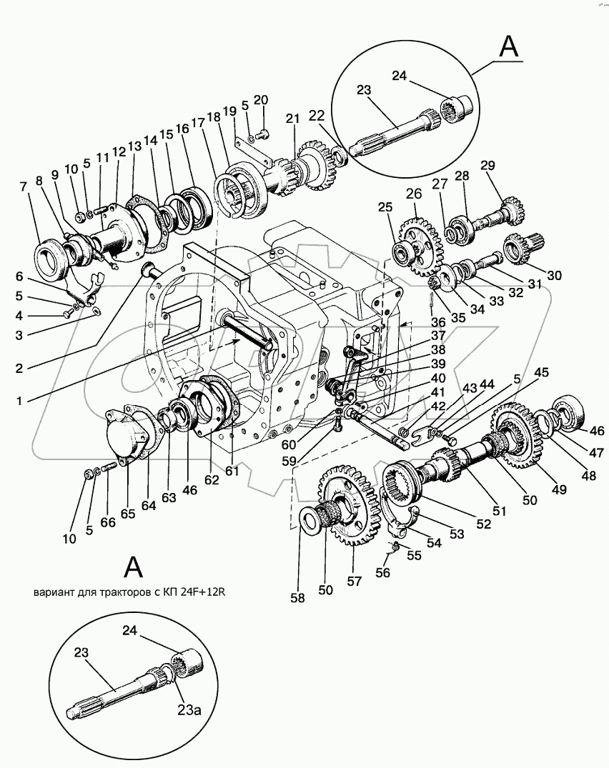 Корпус сцепления