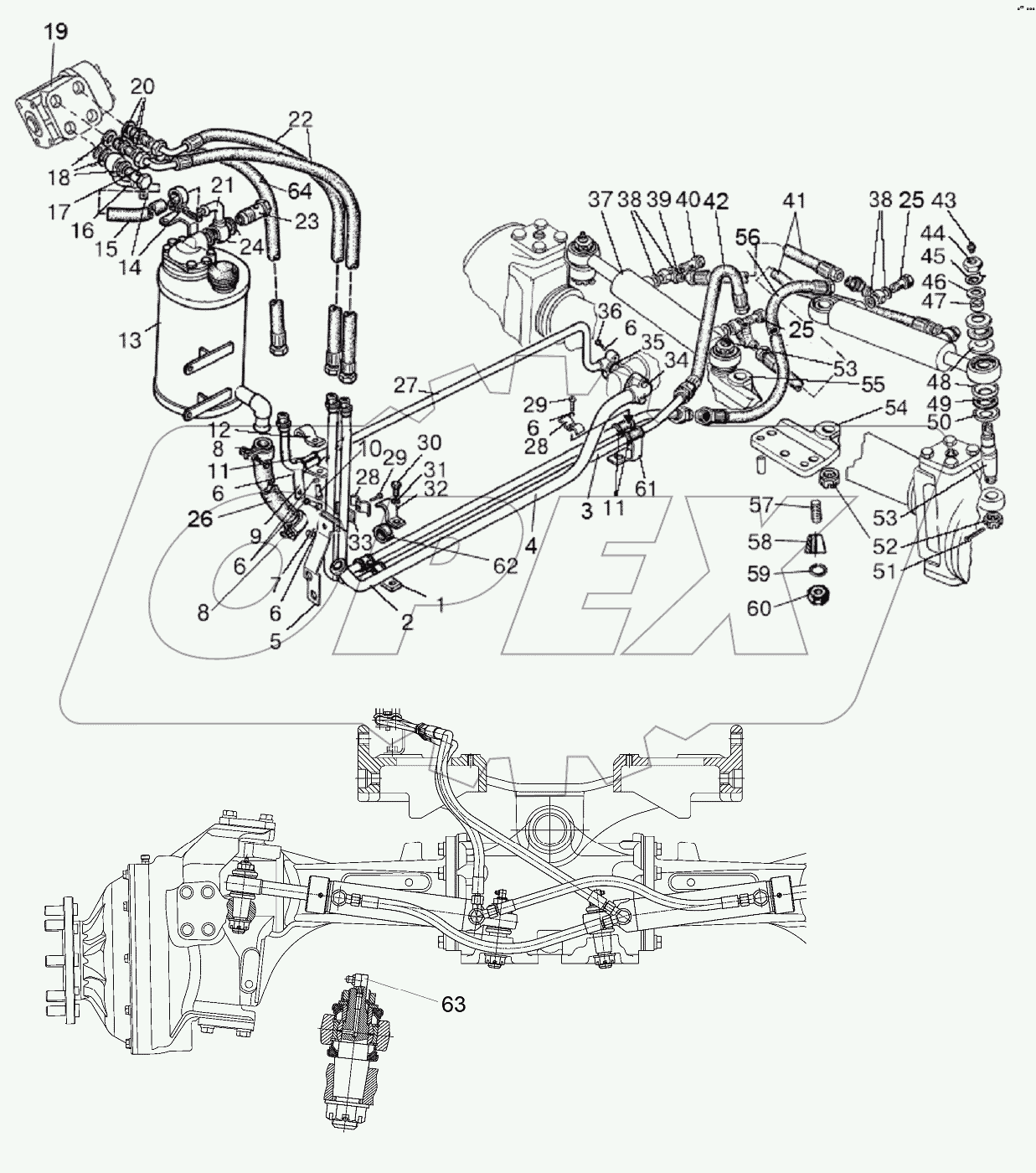 Управление рулевое гидрообъемное