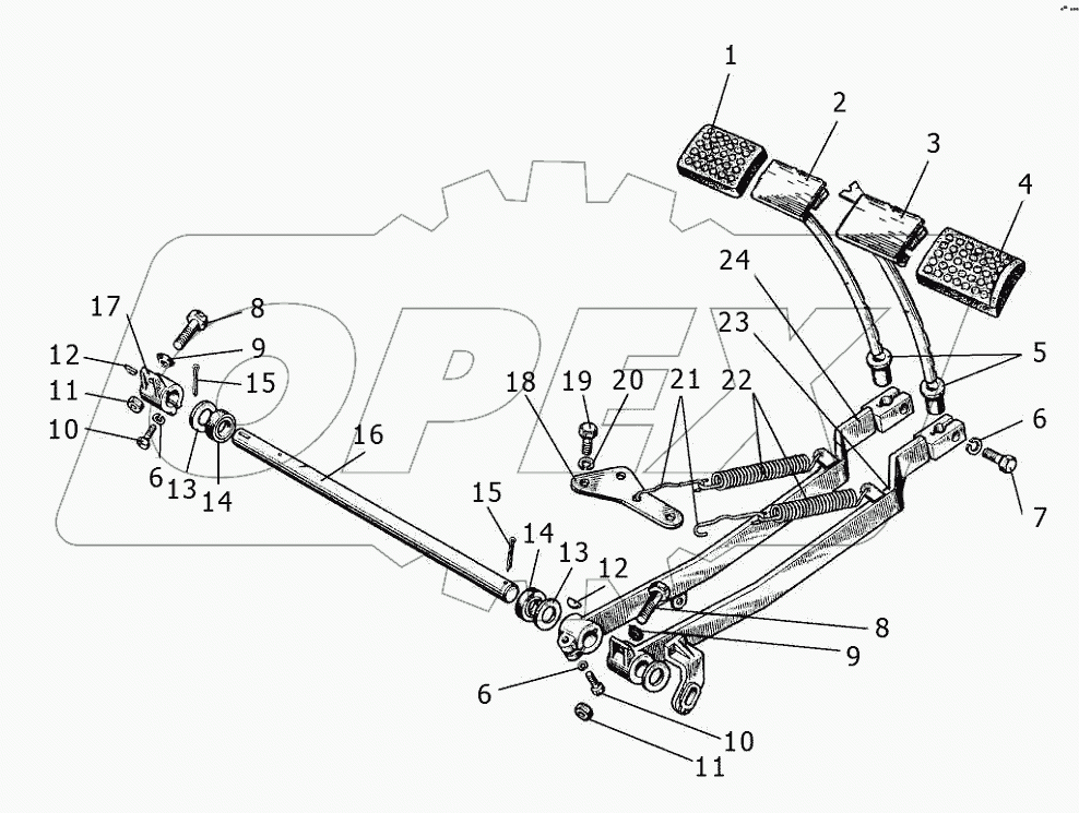 Управление тормозами