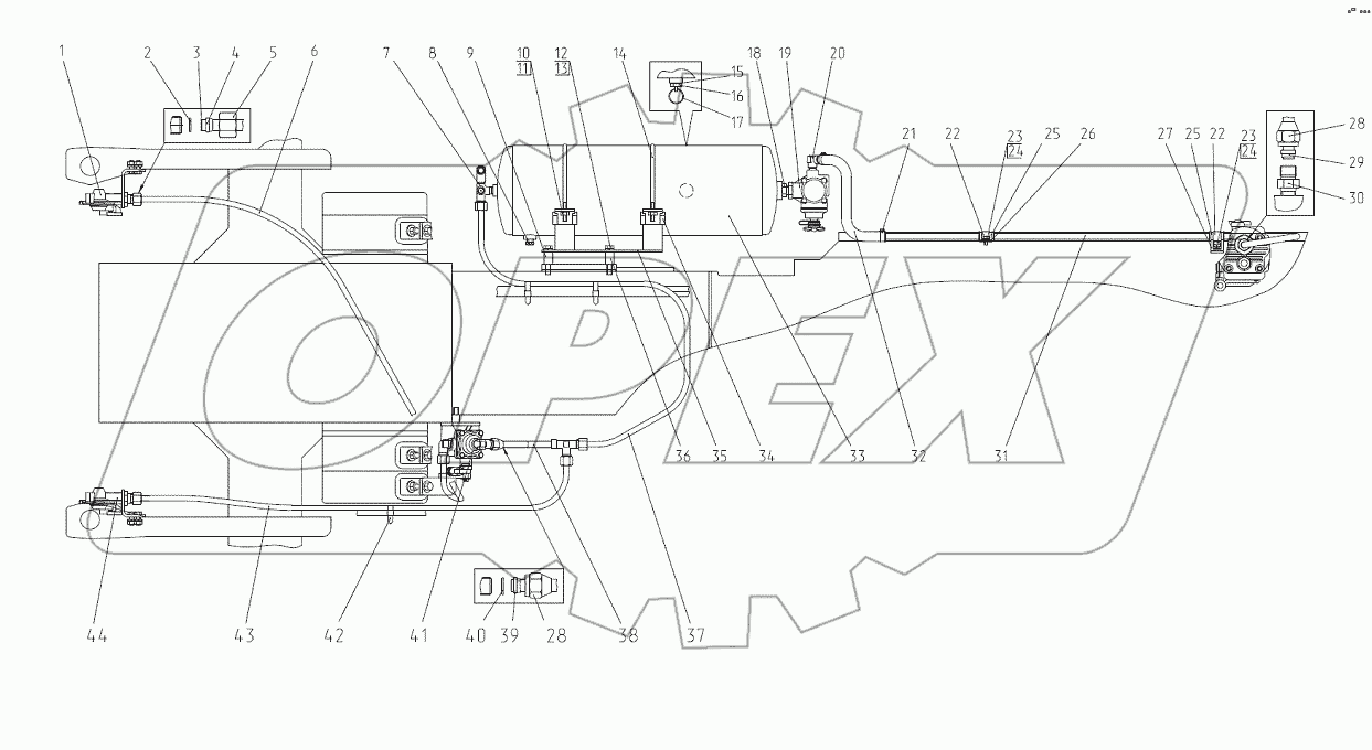 Пневмопривод (двухпроводным)