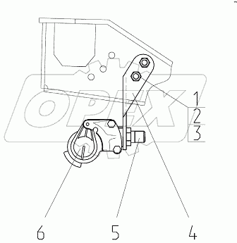 Головка соединительная (для однопроводного пневмопривода)
