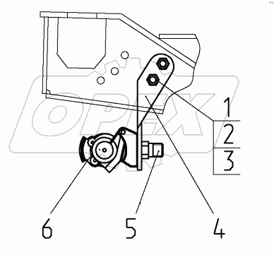Головка соединительная (для двухпроводного пневмопривода)
