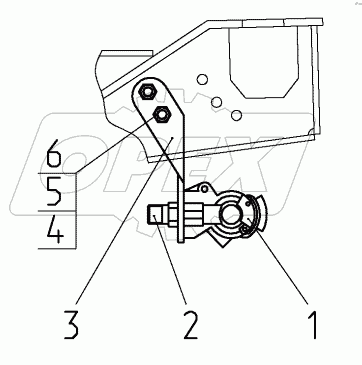 Головка соединительная (для двухпроводного пневмопривода)