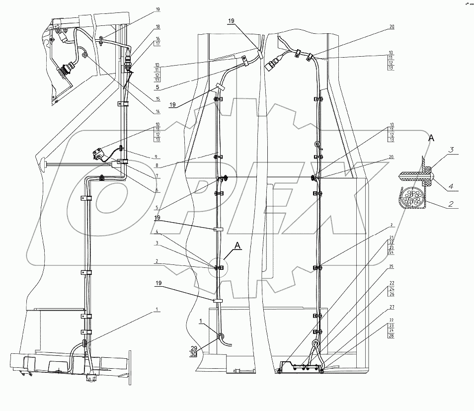 Электрооборудование кабины