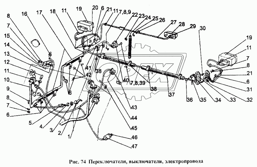 Переключатели, выключатели, электропровода 2