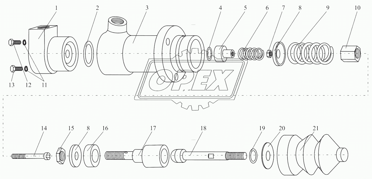 Цилиндр главный