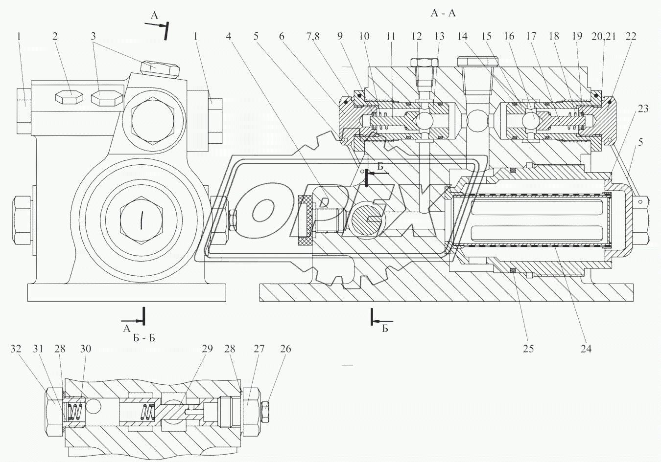 Коробка клапанная с фильтром