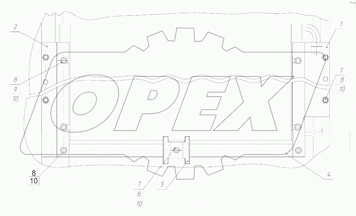 Установка конденсатора (Для Беларус – 1523/1523В)