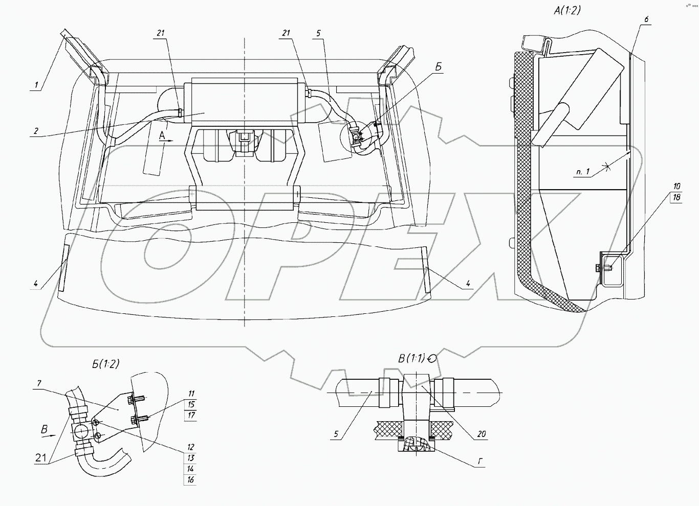 Система отопления и вентиляции