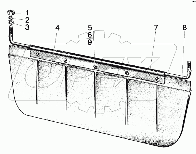 Козырек противосолнечный
