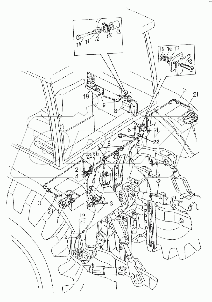 Управление навесным устройством