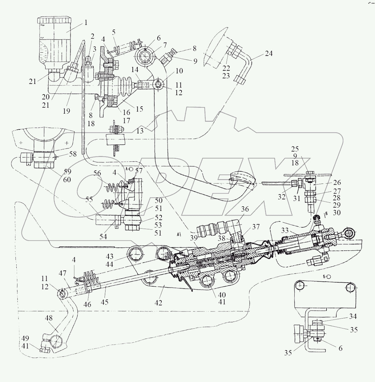 Управление сцеплением