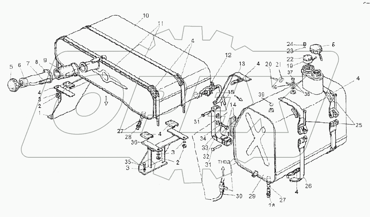 Баки топливные