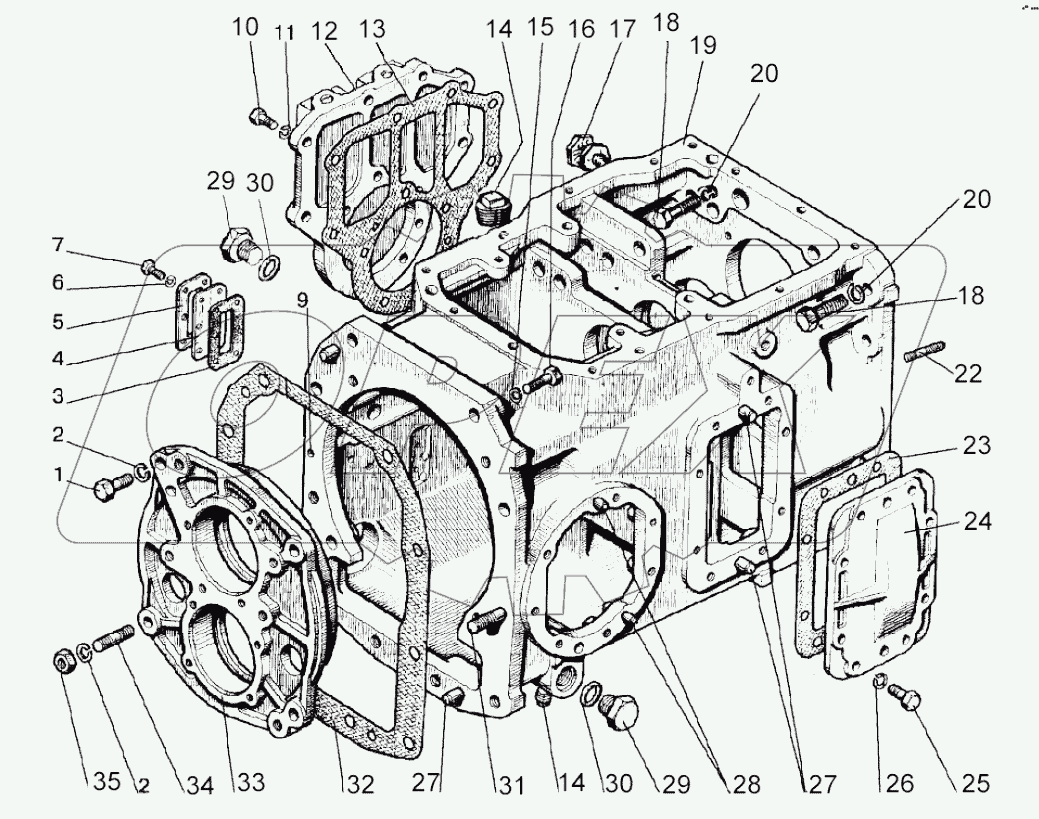 Коробка передач 1522-1700010